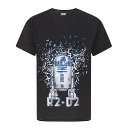 Star Wars Short Sleeved T-Shirt (Boys Black) - 3-4 Years