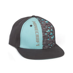 Minecraft Diamond Boys/Youth Snapback Cap - Medium - Large