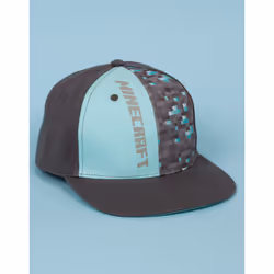 Minecraft Diamond Boys/Youth Snapback Cap - Medium - Large