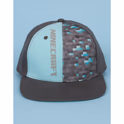Minecraft Diamond Boys/Youth Snapback Cap - Medium - Large