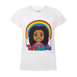 Disney Toys and Me Short Sleeved T-Shirt (Girls White)