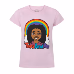 Disney Short Sleeved T-Shirt (Girls Pink) - 3-4 Years