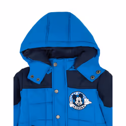 Disney Mickey Mouse Long Sleeve Zip Jacket (Boys Blue)