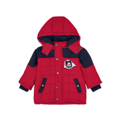 Disney Mickey Mouse Long Sleeve Zip Jacket (Boys Red) - 6 Years