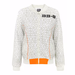 Star Wars Bomber Jacket (Womens White) - Small