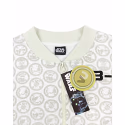 Star Wars Bomber Jacket (Womens White) - Small