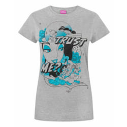 Disney Short Sleeved T-Shirt (Womens Grey) - Medium