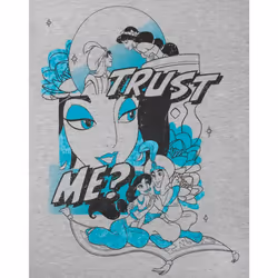 Disney Short Sleeved T-Shirt (Womens Grey) - Medium