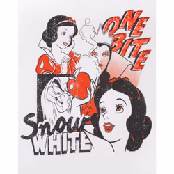 Disney Short Sleeved T-Shirt (Womens White) - Small