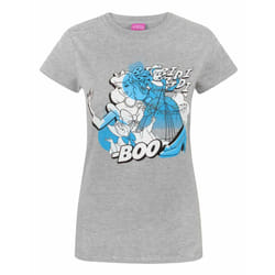Disney Short Sleeved T-Shirt (Womens Grey) - Medium