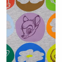 Disney Short Sleeved T-Shirt (Womens Grey) - Large