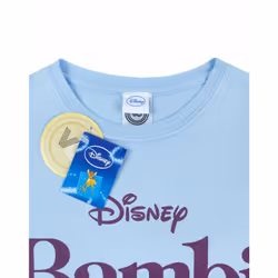 Disney Short Sleeved T-Shirt (Womens Blue) - Large