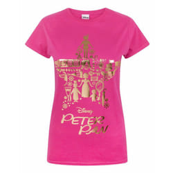 Disney Short Sleeved T-Shirt (Womens Pink) - Small