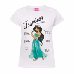 Disney Short Sleeved T-Shirt (Girls White) - 14-15 Years