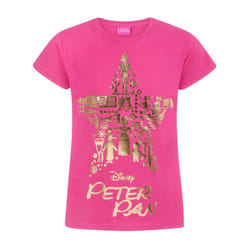 Disney Short Sleeved T-Shirt (Girls Pink) - 5-6 Years