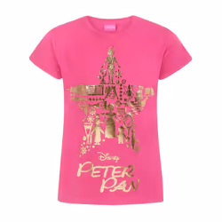 Disney Short Sleeved T-Shirt (Girls Pink) - 12-13 Years