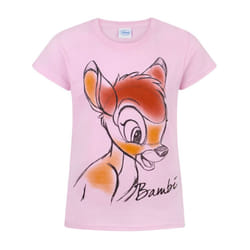 Disney Short Sleeved T-Shirt (Girls Pink) - 9-11 Years