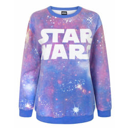 Star Wars Sweatshirt (Womens Purple) - XX-Large
