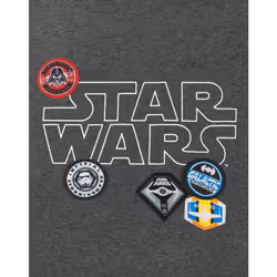 Star Wars Short Sleeved T-Shirt (Womens Grey) - X-Large