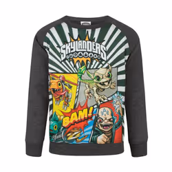 Skylanders Sweatshirt (Boys Grey) - 3-4 Years