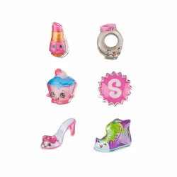 Shopkins Earrings (Girls Silver)