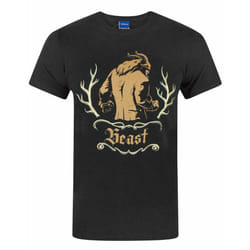 Disney Short Sleeved T-Shirt (Mens Black)