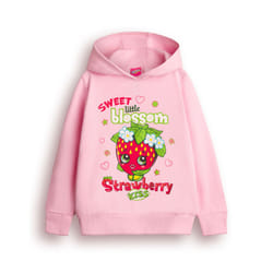 Shopkins Hoodie (Girls Multicoloured) - 5-6 Years