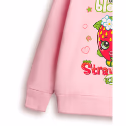 Shopkins Hoodie (Girls Multicoloured) - 5-6 Years