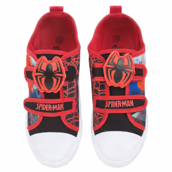 Marvel Velcro Trainers (Boys Red) - 12 UK Child