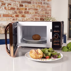 Tower T24021_BK microwave Black, Rose gold Solo microwave Countertop 20 L 800 W - Additional view 4