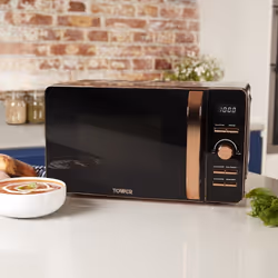 Tower T24021_BK microwave Black, Rose gold Solo microwave Countertop 20 L 800 W - Additional view 5