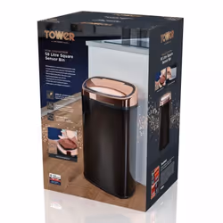 Tower Rose Gold Oval Stainless steel Black, Rose gold - Additional view 5