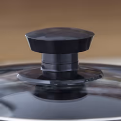 Tower Stainless Steel Slow Cooker with 3 Heat Settings, Keep Warm Function, Tempered Glass Lid, Removable Ceramic Pot, 1.5 Litre, 120 W, Silver - Additional view 5