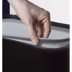 Tower T838001B waste container Rectangular Stainless steel Black - Additional view 4