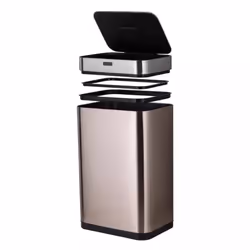 Tower T838001C waste container Rectangular Stainless steel Copper - Additional view 8