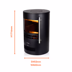 Warmlite heating WL46022 fireplace Indoor Portable fireplace Electric Black - Additional view 8
