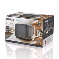 Tower T20027G toaster 2 slice(s) 800 W Grey - Additional view 4