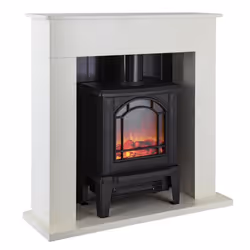 Warmlite heating WL45037W fireplace Indoor Fireplace suite Electric Black