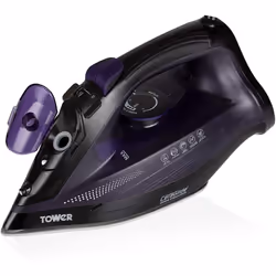 Tower T22011 iron Steam iron Ceramic soleplate 2600 W Purple - Additional view 5