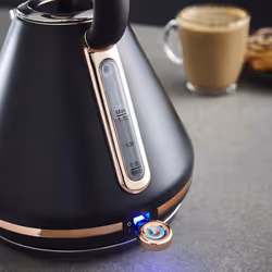 Cavaletto Pyramid Kettle, 1.7 L Capacity, Stainless Steel, 3KW, Black and Rose Gold - Additional view 5