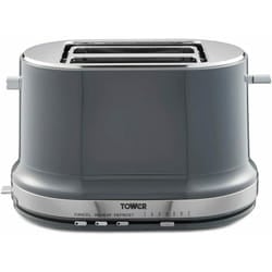 Tower Stylish Kitchen BELLE  Graphite Grey 2 Slice Toaster