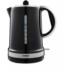 Tower Stylish Kitchen BELLE  1.5L 3kW Jug Kettle in BLACK