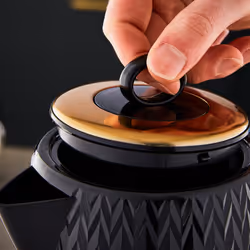 Tower Empire T10052BLK 3KW 1.7L Kettle Black with Brass Accents - Additional view 4