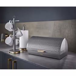 Tower T826090GRY bread box Rectangular Grey Stainless steel - Additional view 5
