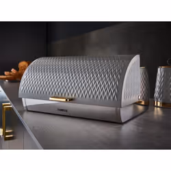 Tower T826090GRY bread box Rectangular Grey Stainless steel - Additional view 8