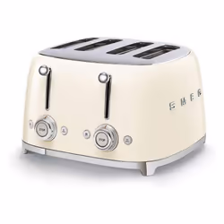 Smeg KLF04CRUK 1.7L Variable Temperature Controlled Kettle & TSF03CRUK 4 Slice Toaster Cream - Additional view 4