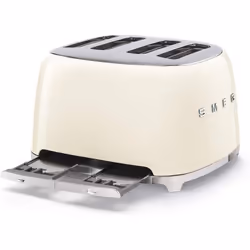 Smeg KLF04CRUK 1.7L Variable Temperature Controlled Kettle & TSF03CRUK 4 Slice Toaster Cream - Additional view 6