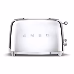Smeg KLF03SSUK 3kw Kettle/TSF01SSUK 2 Slice Toaster Set Polished S/S