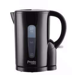 Presto by Tower PT10053BLK 2200W 1.7 Litre Electric Kettle Black