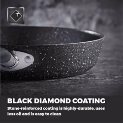 Tower T900112 Precision 20cm Non-Stick Frying Pan Black - Additional view 4